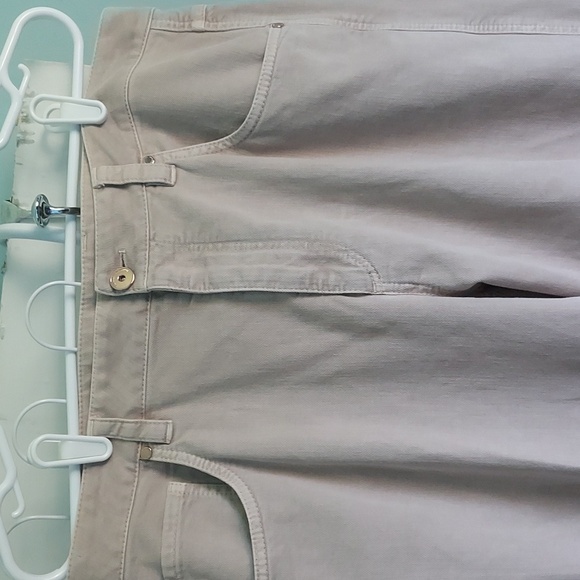 Brunello Cucinelli Jeans Khaki Tan with Gold <Read Description For Measurements> - Picture 2 of 12